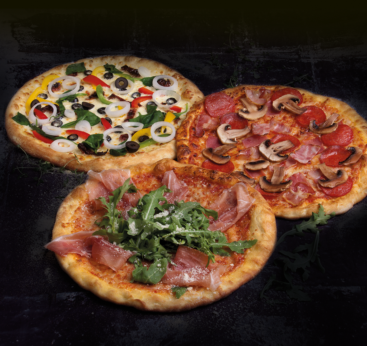 -50% promotion for 3 pizzas